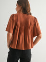 Pin Tuck Detail Blouse