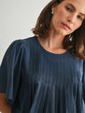 Pin Tuck Detail Blouse