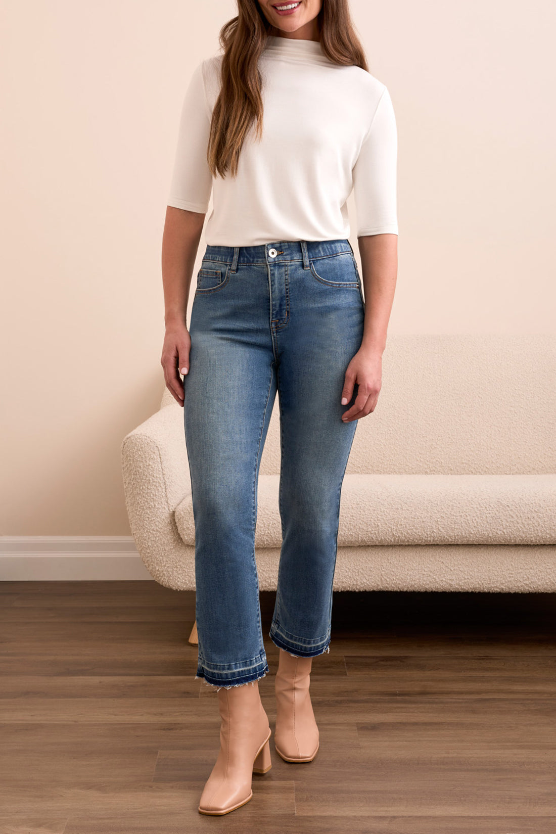 Sophia Curvy Micro Flare Jeans