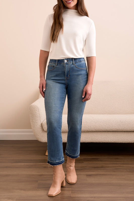 Sophia Curvy Micro Flare Jeans