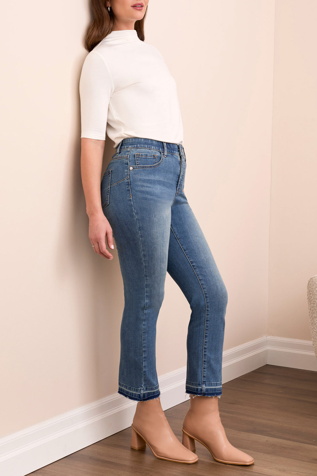 Sophia Curvy Micro Flare Jeans
